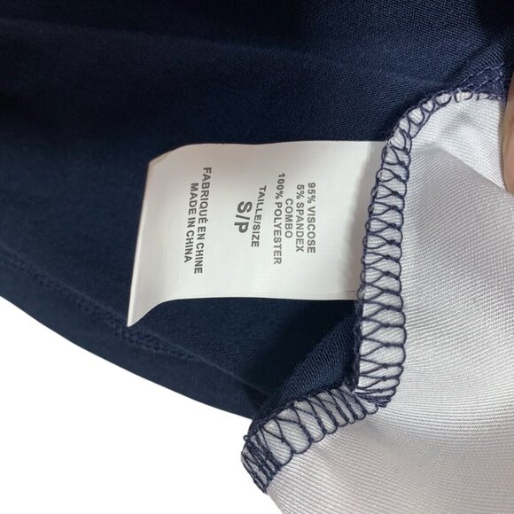 sleeveless t-shirt women with bold floral print size small SUZY SHIER - Picture 13 of 13